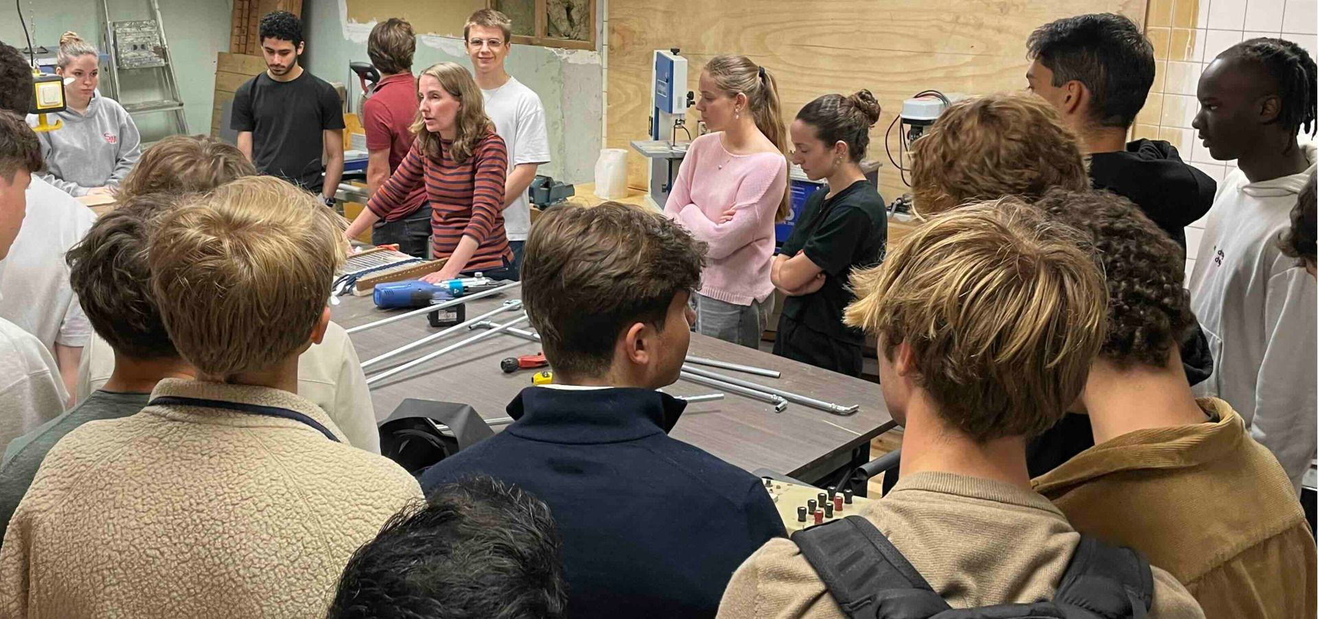 30 studenten Maastricht University bezoeken De Groene Transformator