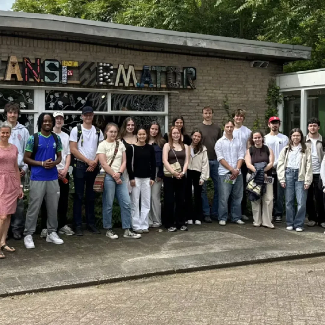 Studenten Circular Business Economics te gast bij De Groene Transformator