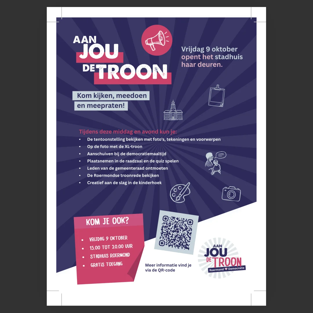 Aan jou de troon