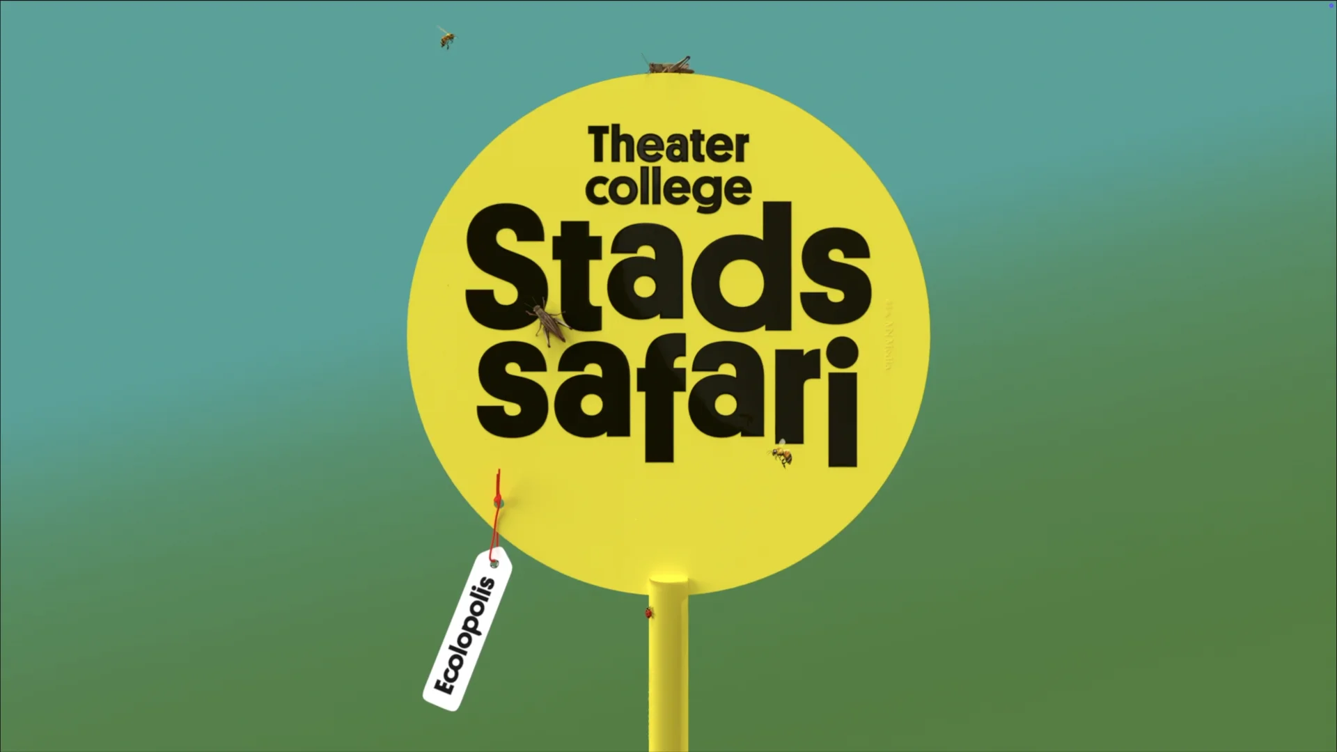 Theatercollege Stadssafari op 25 oktober in Theater de Oranjerie
